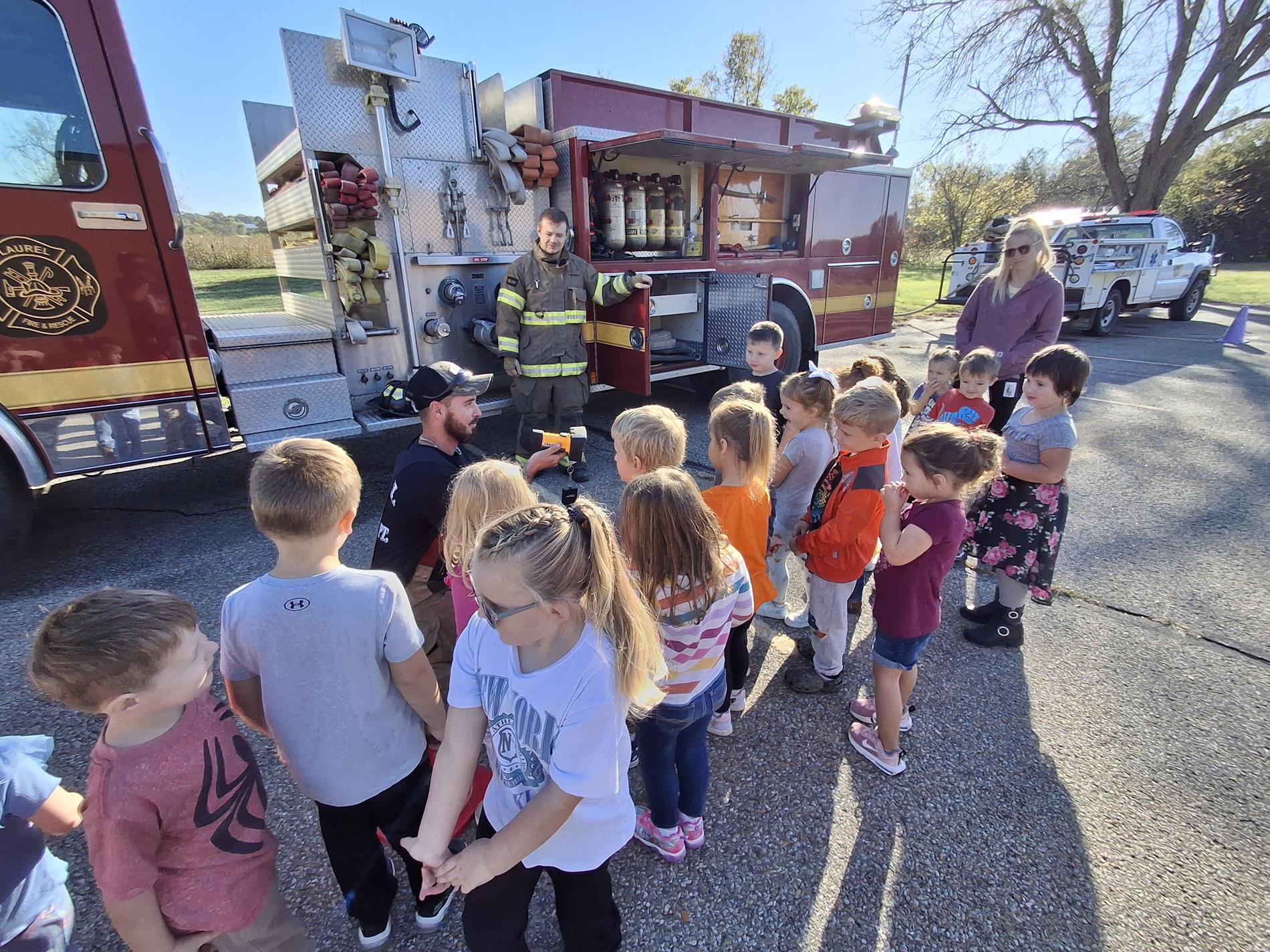 A Visit From The Fire Fighters