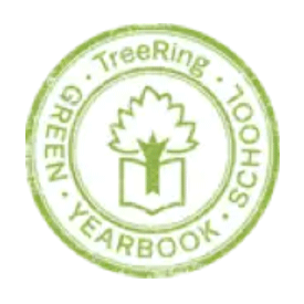 TreeRing Green Yearbook School badge