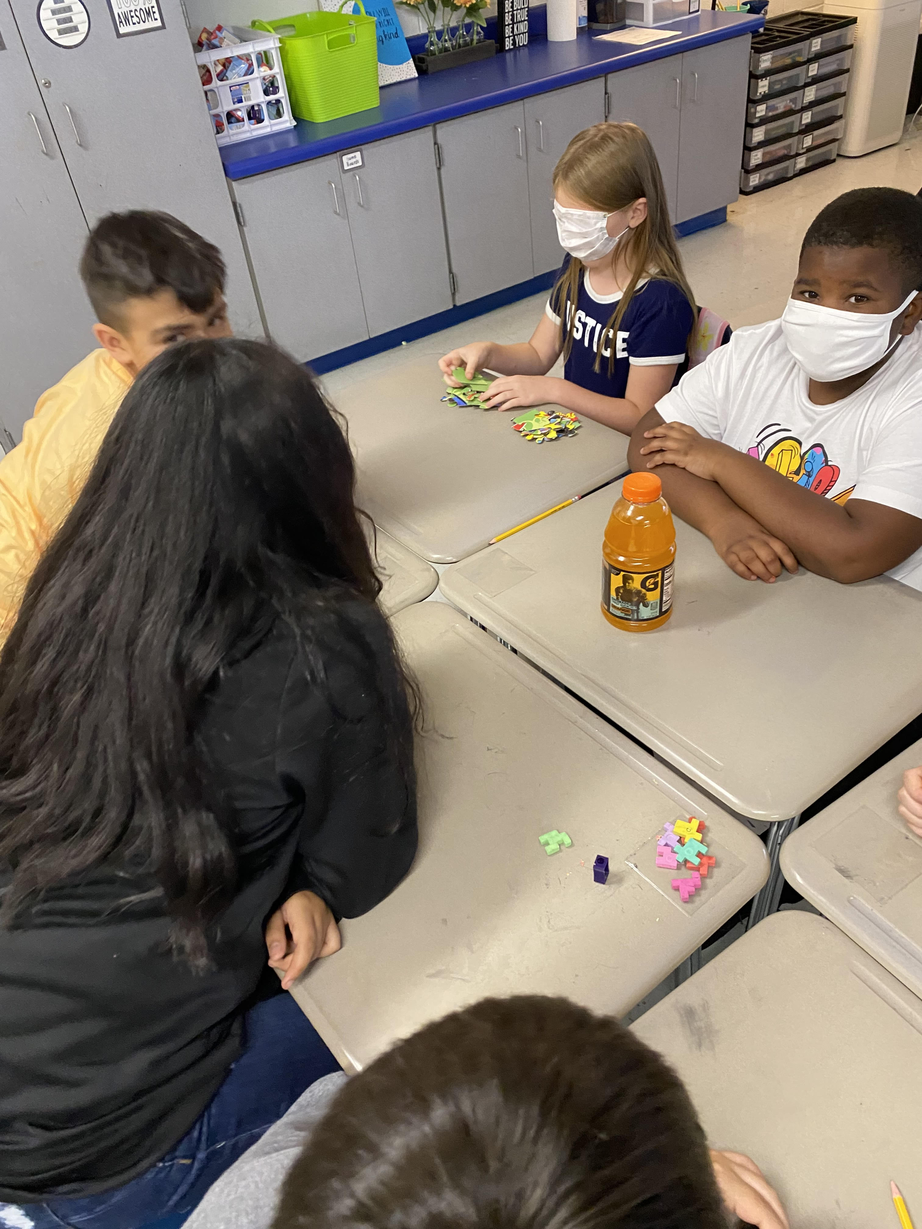 students in classroom