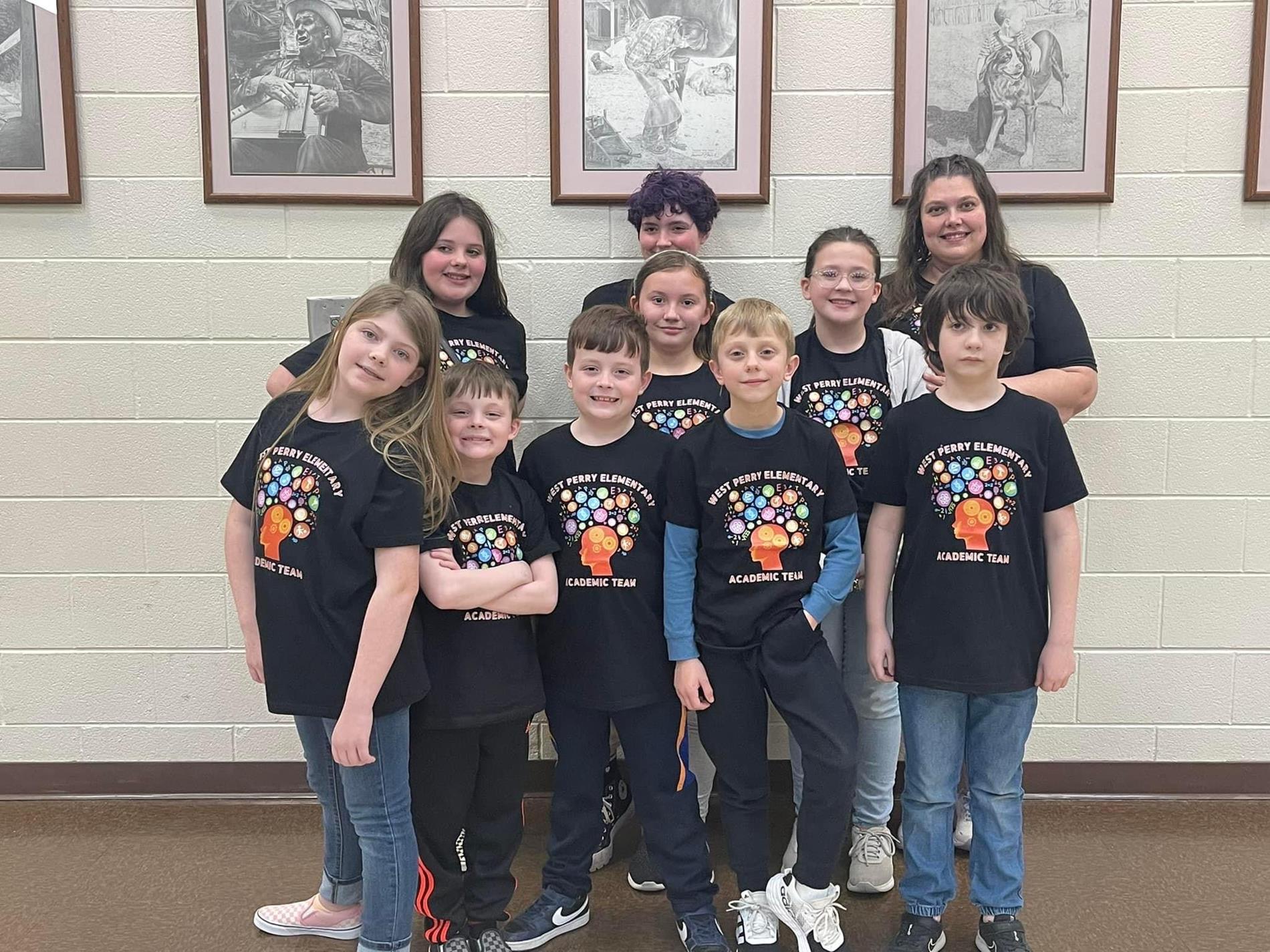 Elementary academic team for West Perry