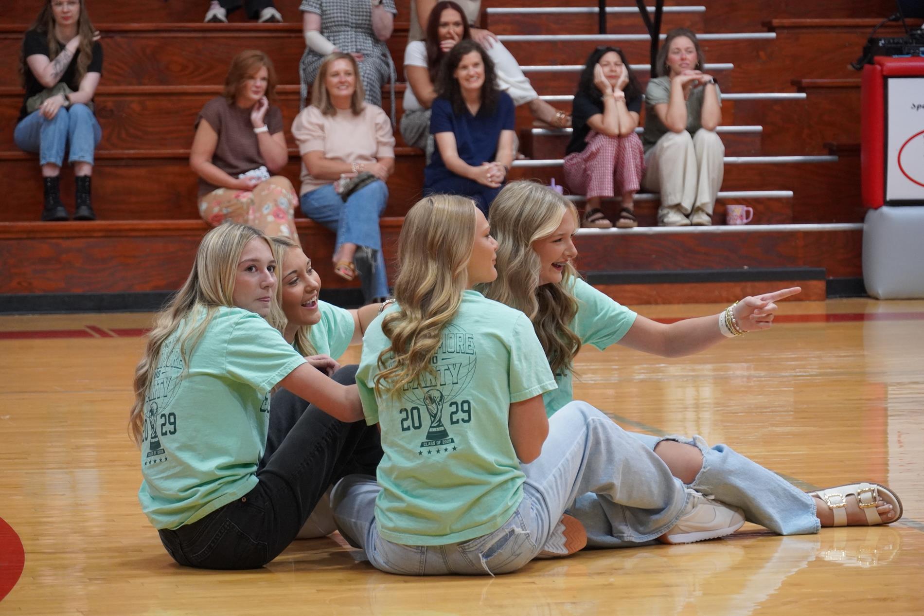 Sophomores Playing Ships and Sailors