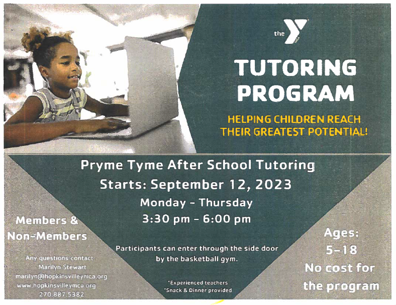 Pryme Tyme After School Tutoring