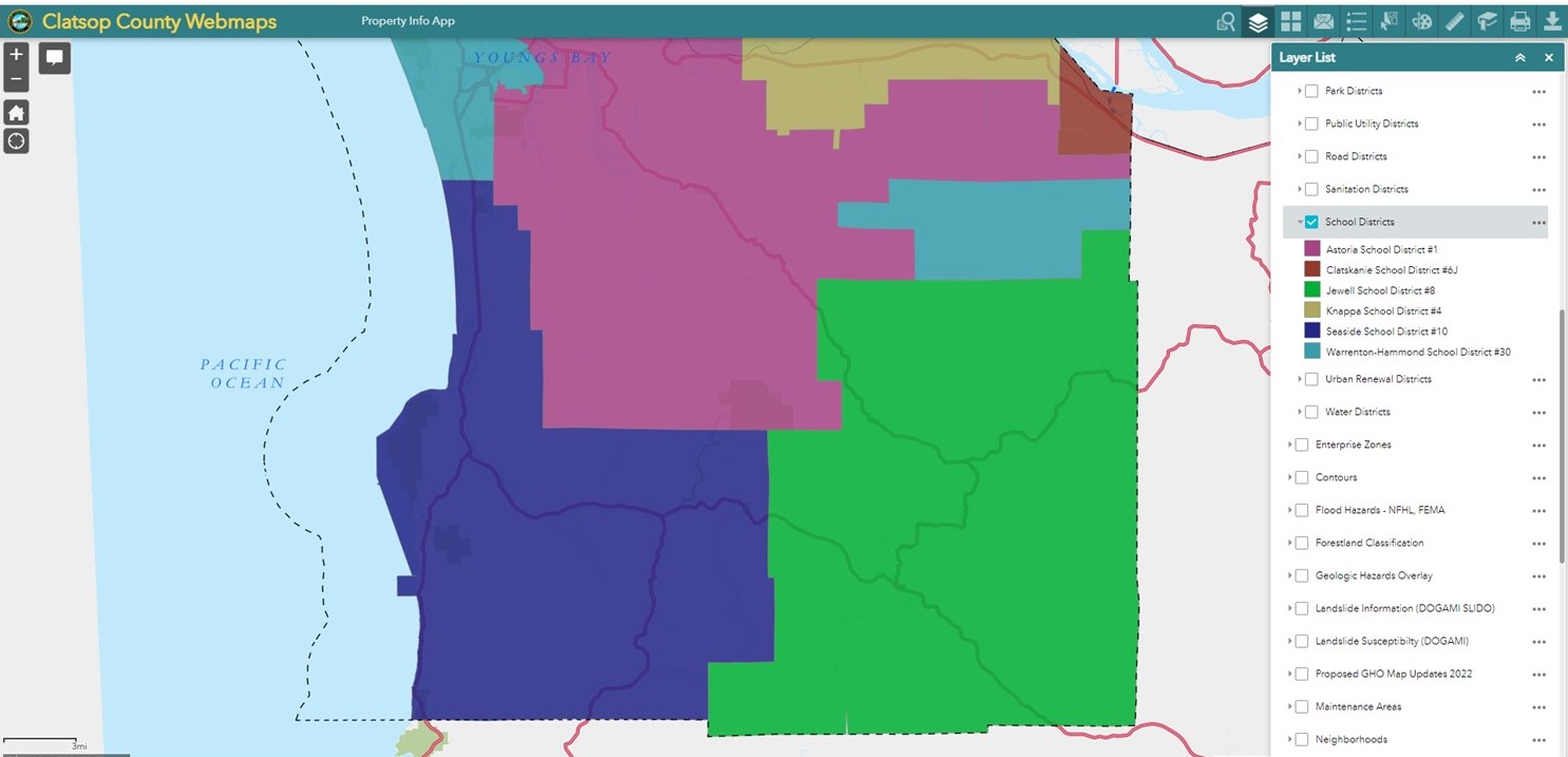 Clatsop County Webmaps