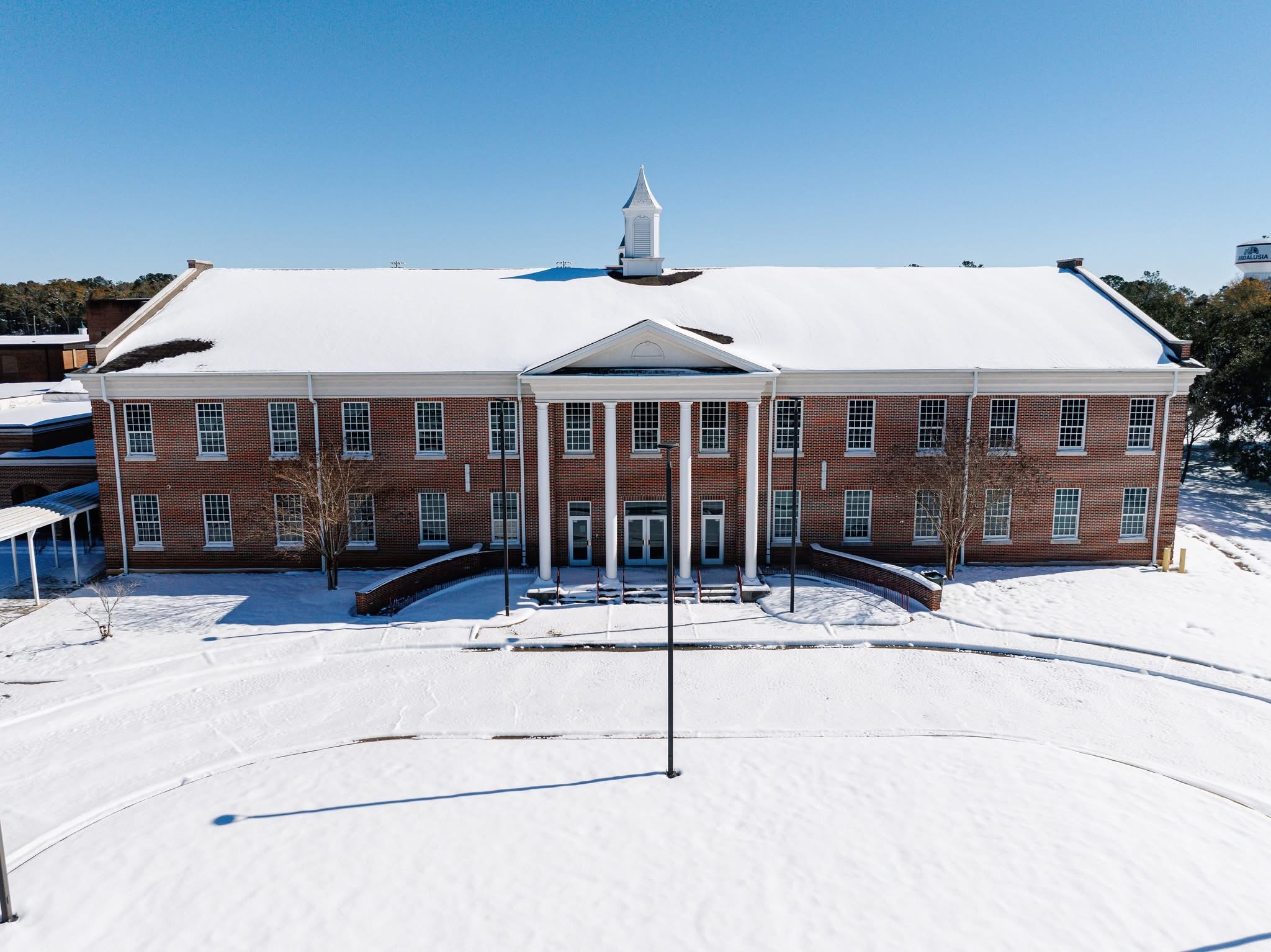 Andalusia Junior High Pic - In the Snow Andalusia Junior High Pic - In the Snow