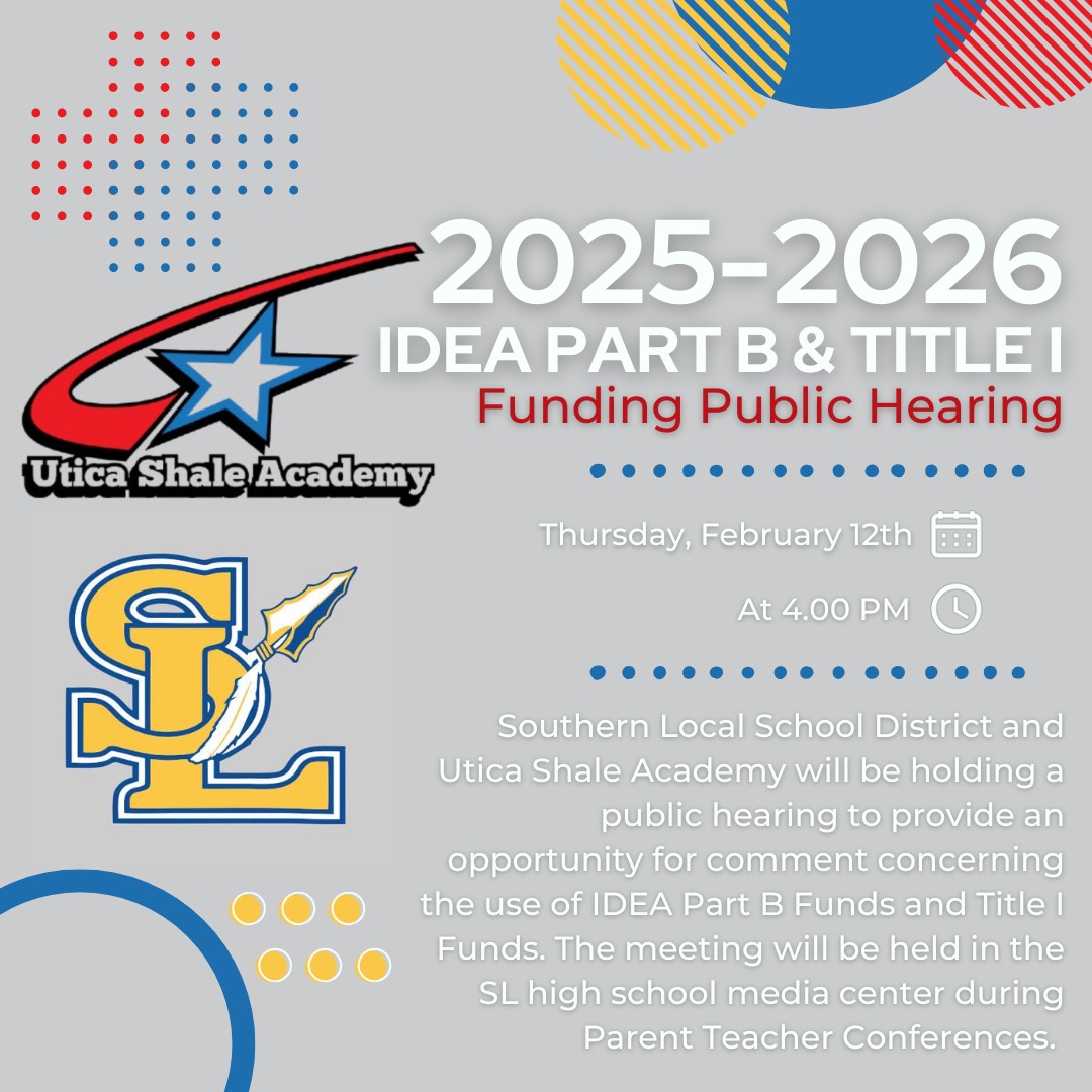 2025-2026 Public Hearing notice