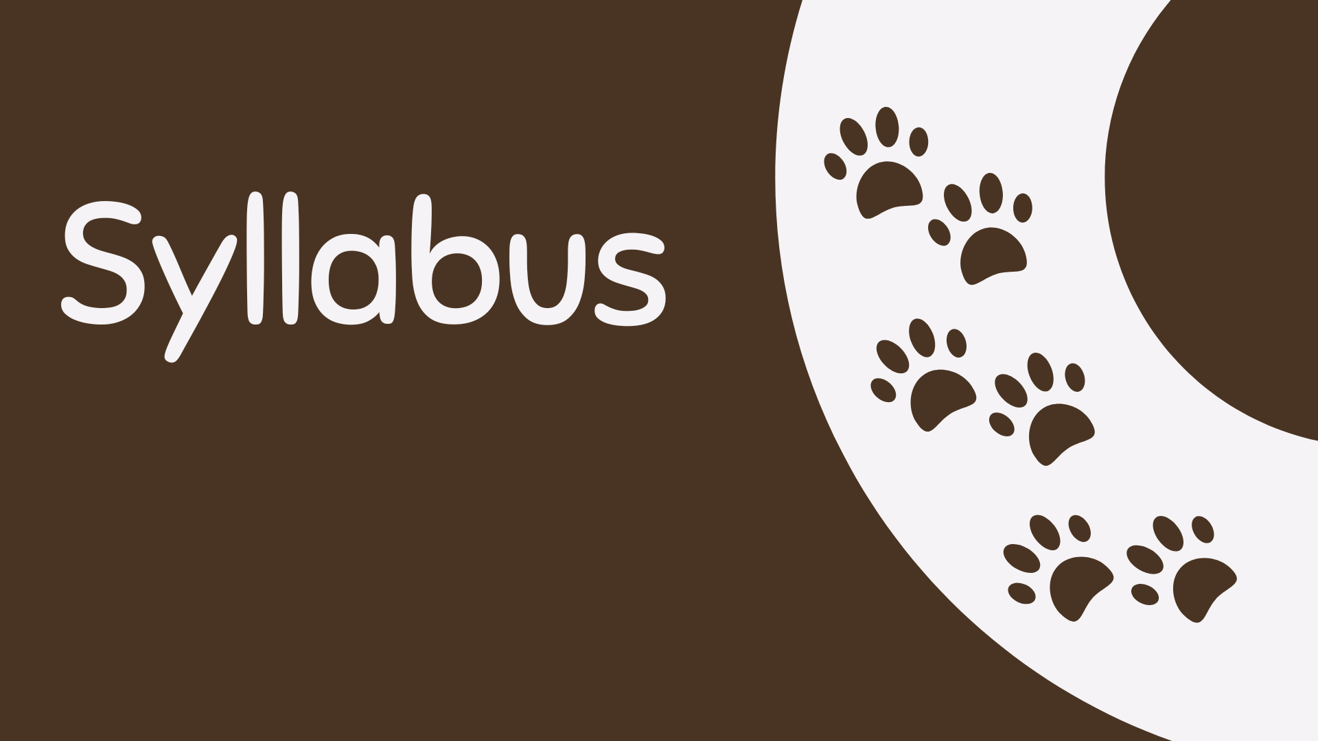 Syllabus