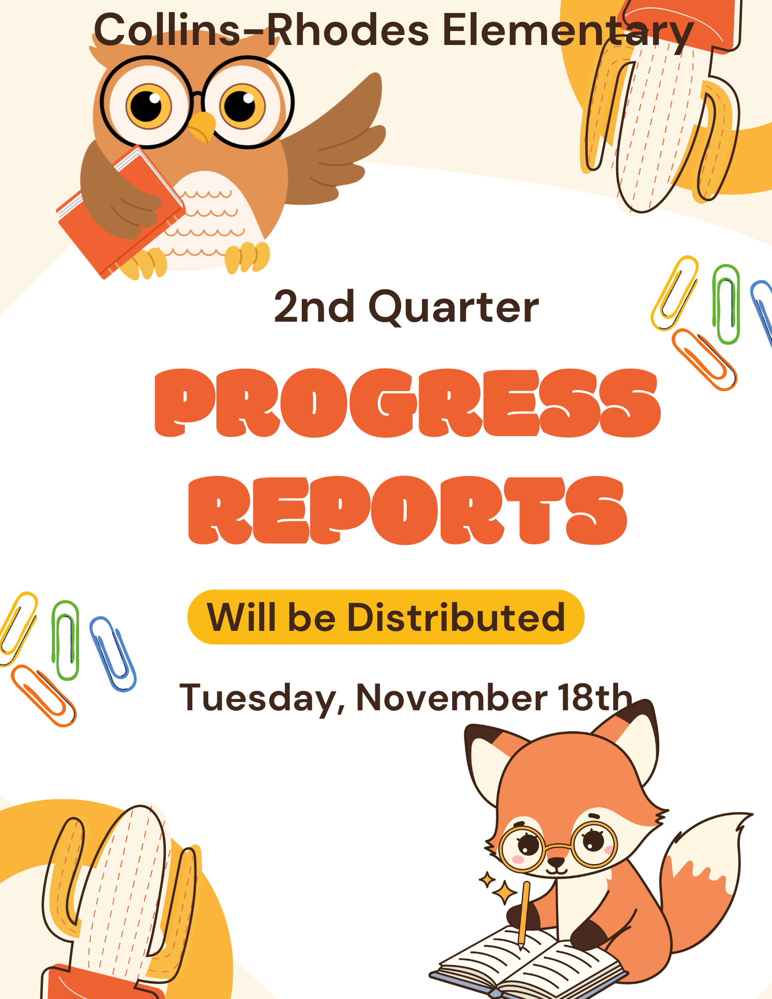 Progress Reports