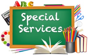 Special Services Chalkboard