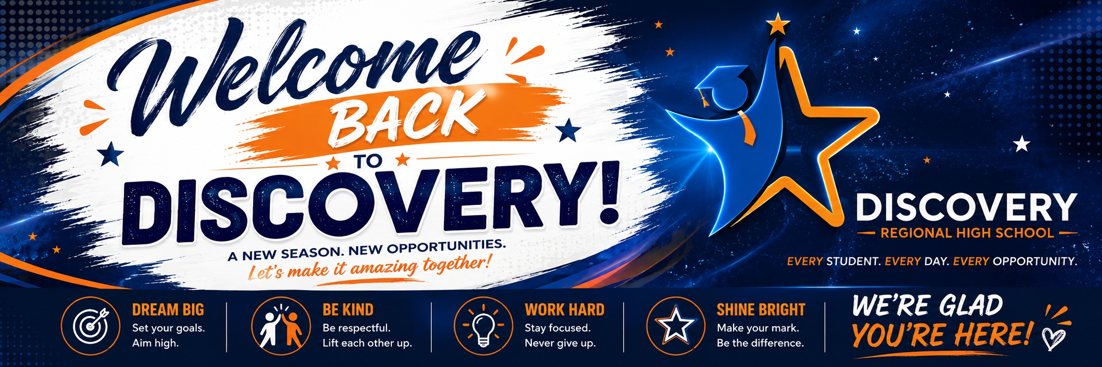 Welcome Back to Discovery!