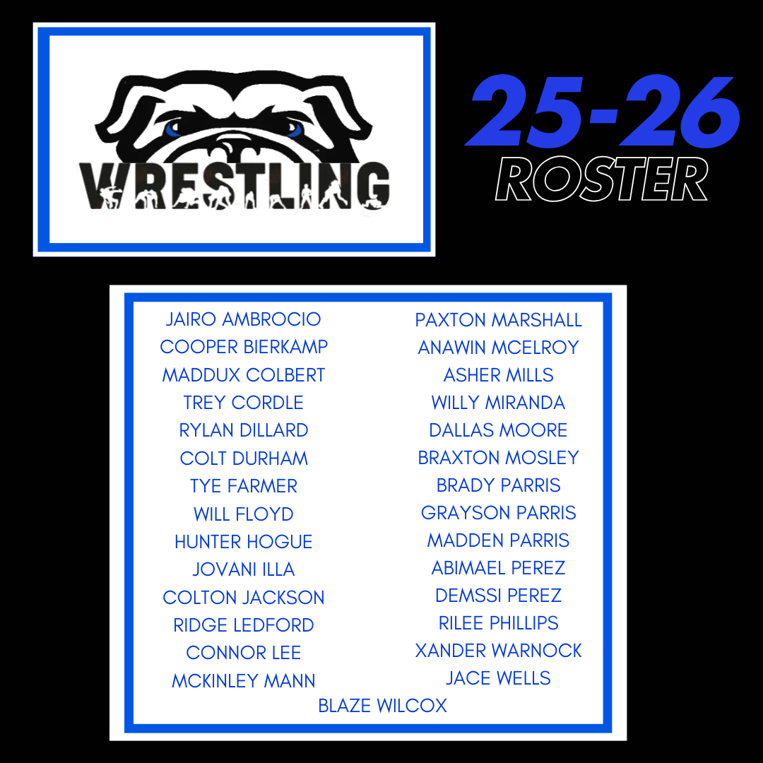 25-26 Wrestling Roster