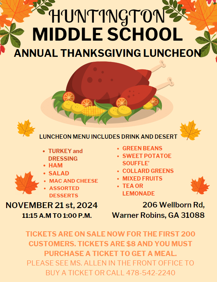 HMS Annual Thanksgiving Luncheon