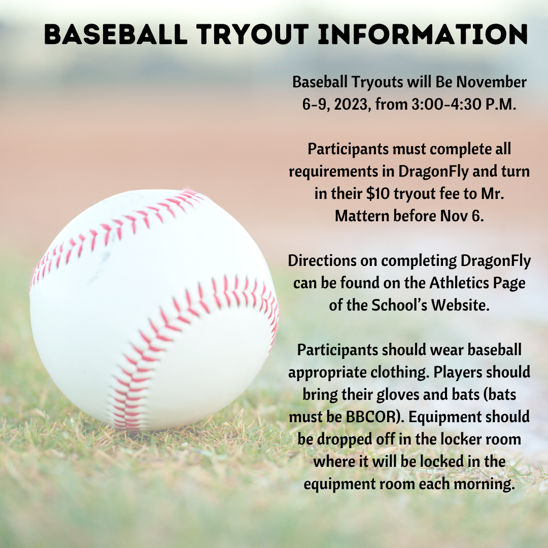 Baseball Tryouts