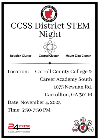 stem night for carroll county info. 