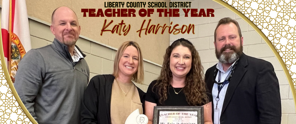 Katy Harrison, Teacher of the Year