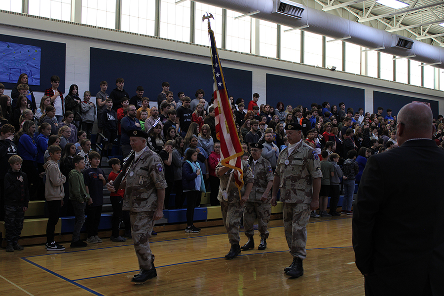 trooping the colors