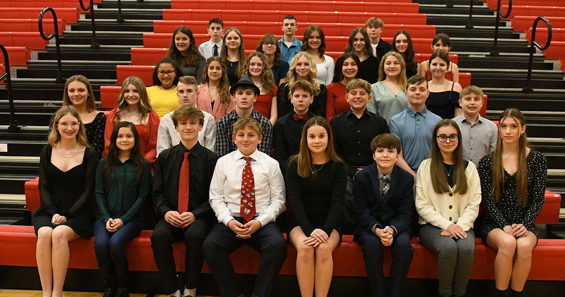 Middle School Honor Society Induction 23-24