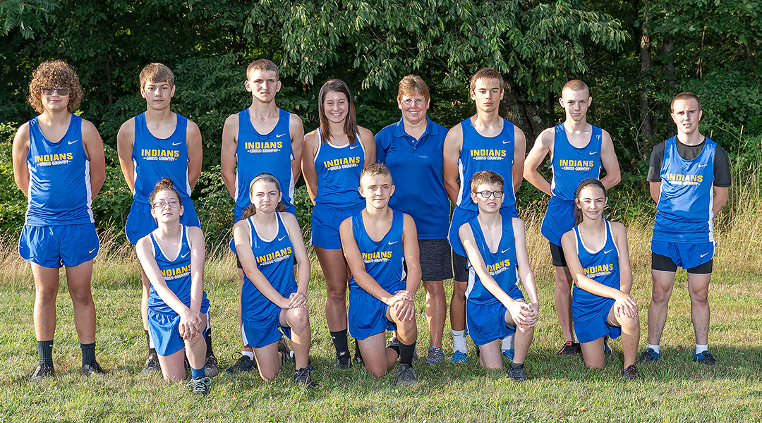 2020 - 2021 Cross Country team