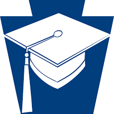 Keystone Logo with Graduation Cap