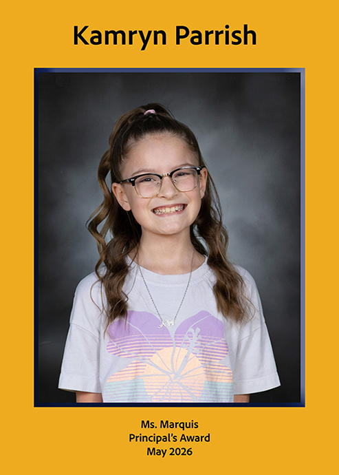 5B Principal's Award 2025-2026