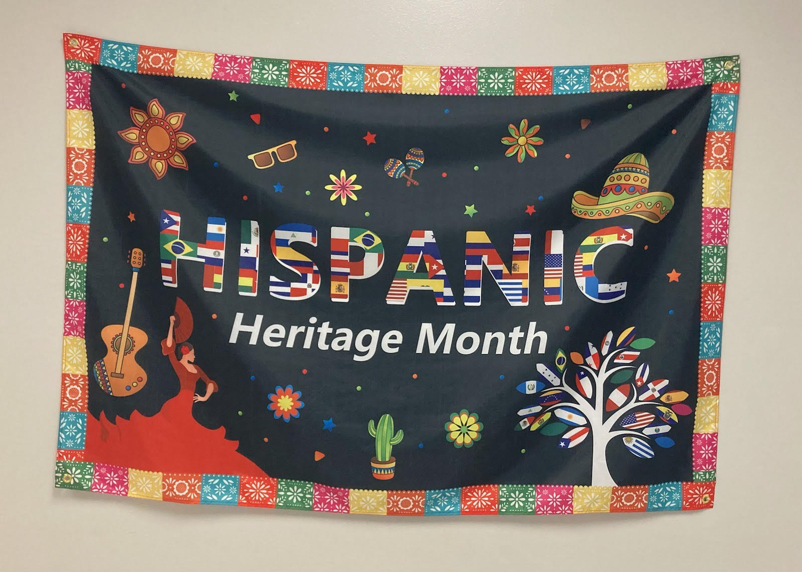 Hispanic Heritage Month Flag