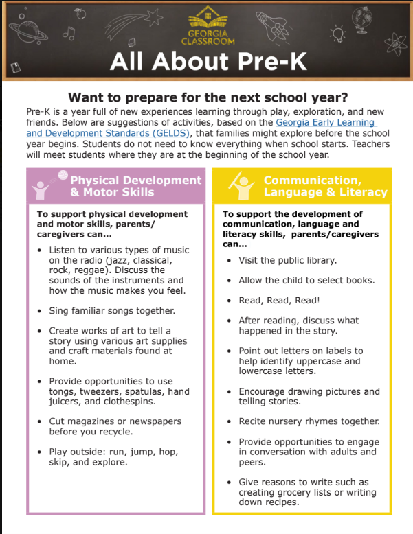 Are you ready for PreK?