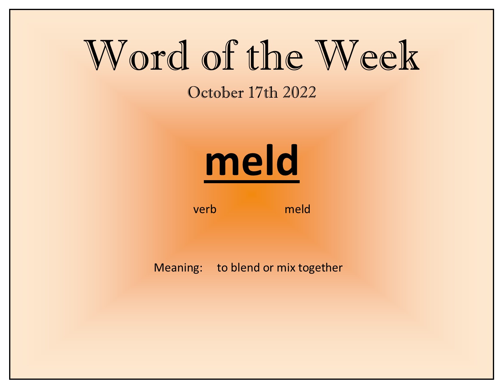 Meld