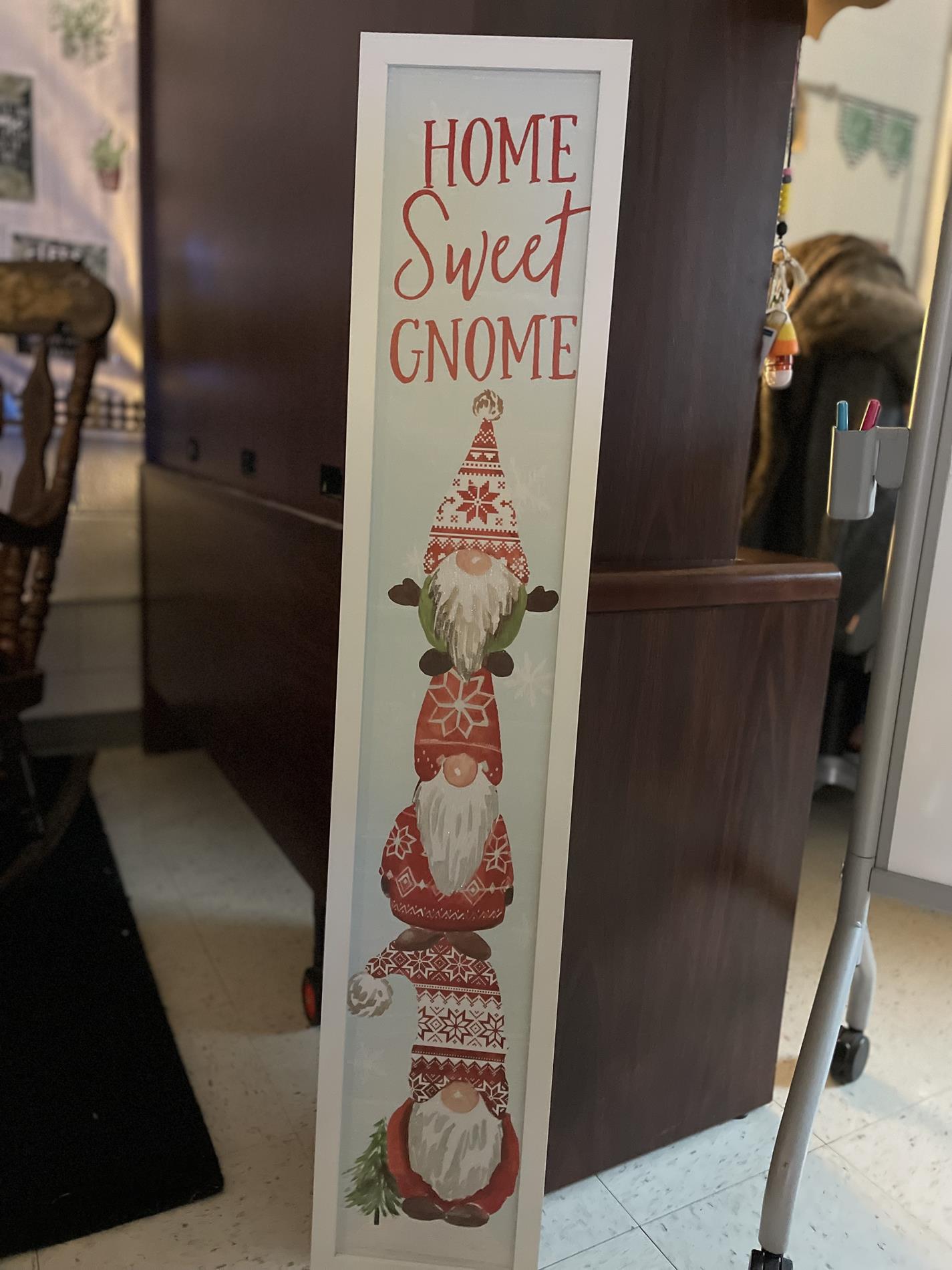 Mrs. Vecellio is Gnome for the Holidays!