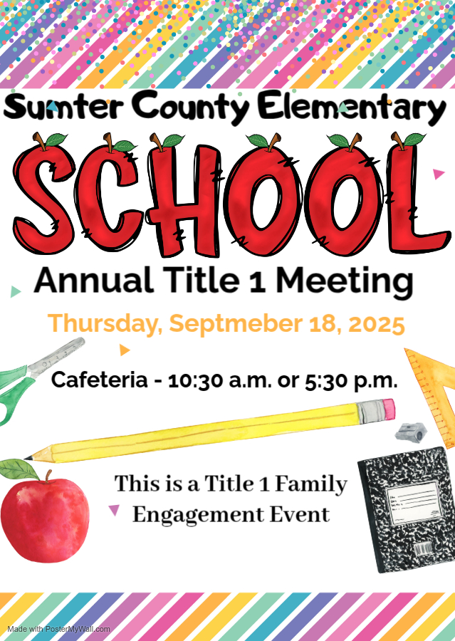 Title 1 Back to school Meeting