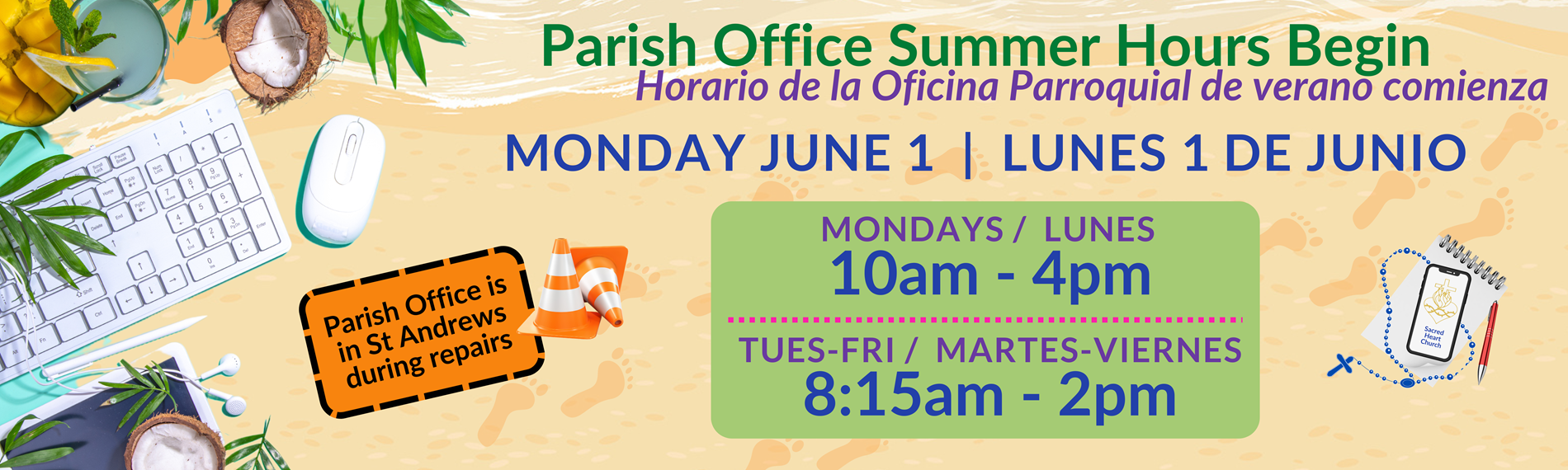 Summer hours