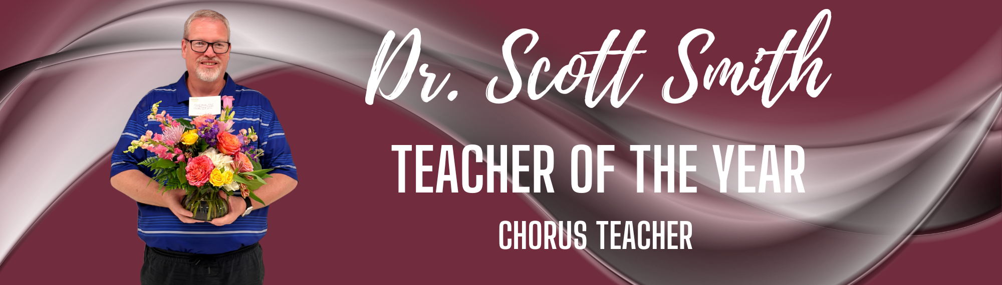 teacher of the year dr. scott smith