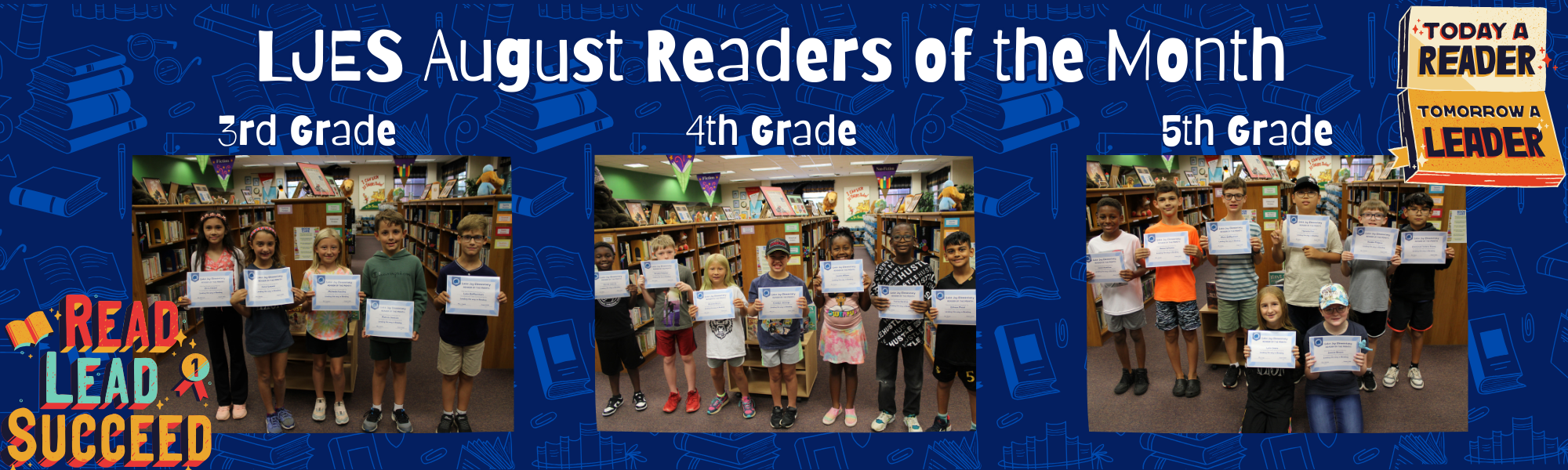 August 2024 Readers of the Month