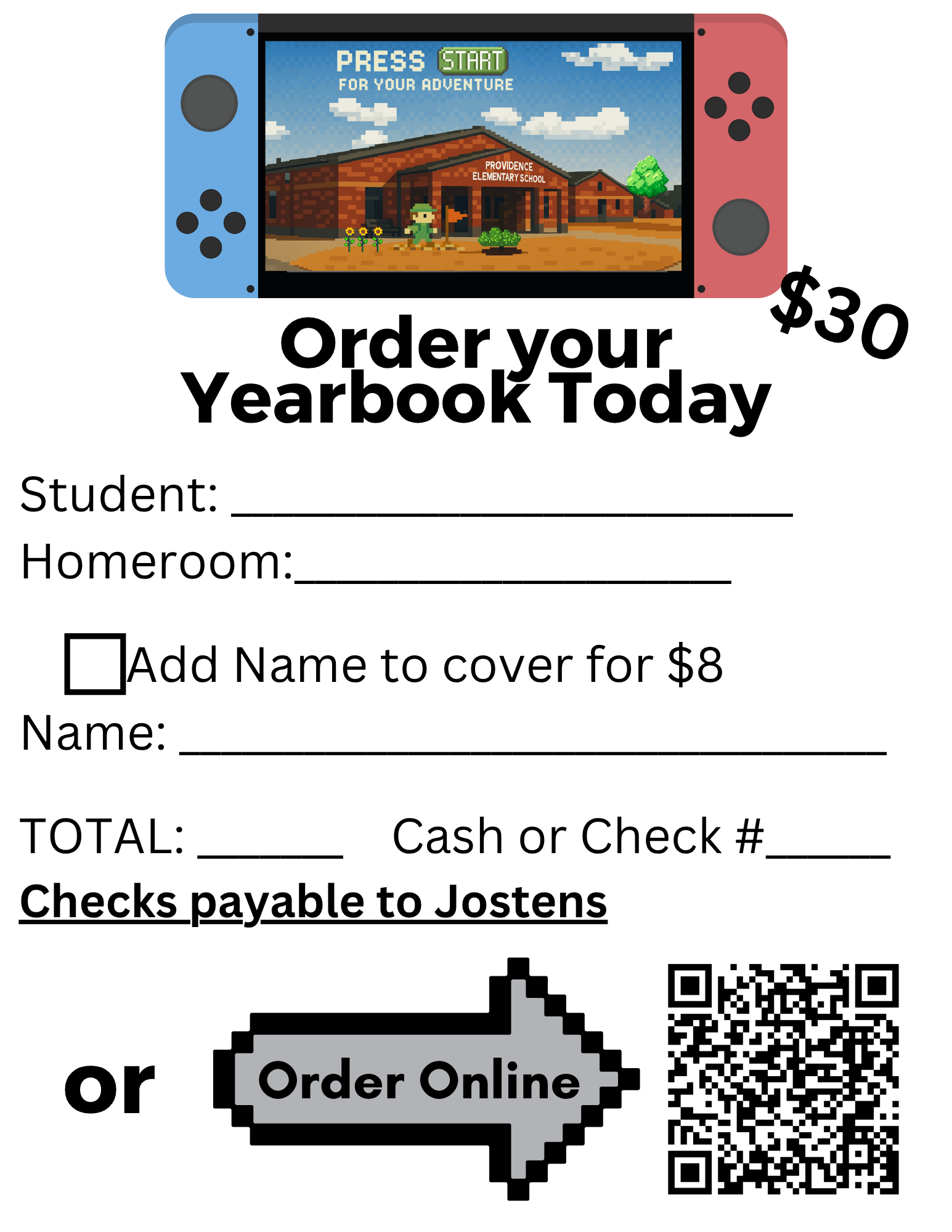 Yearbook Flyer