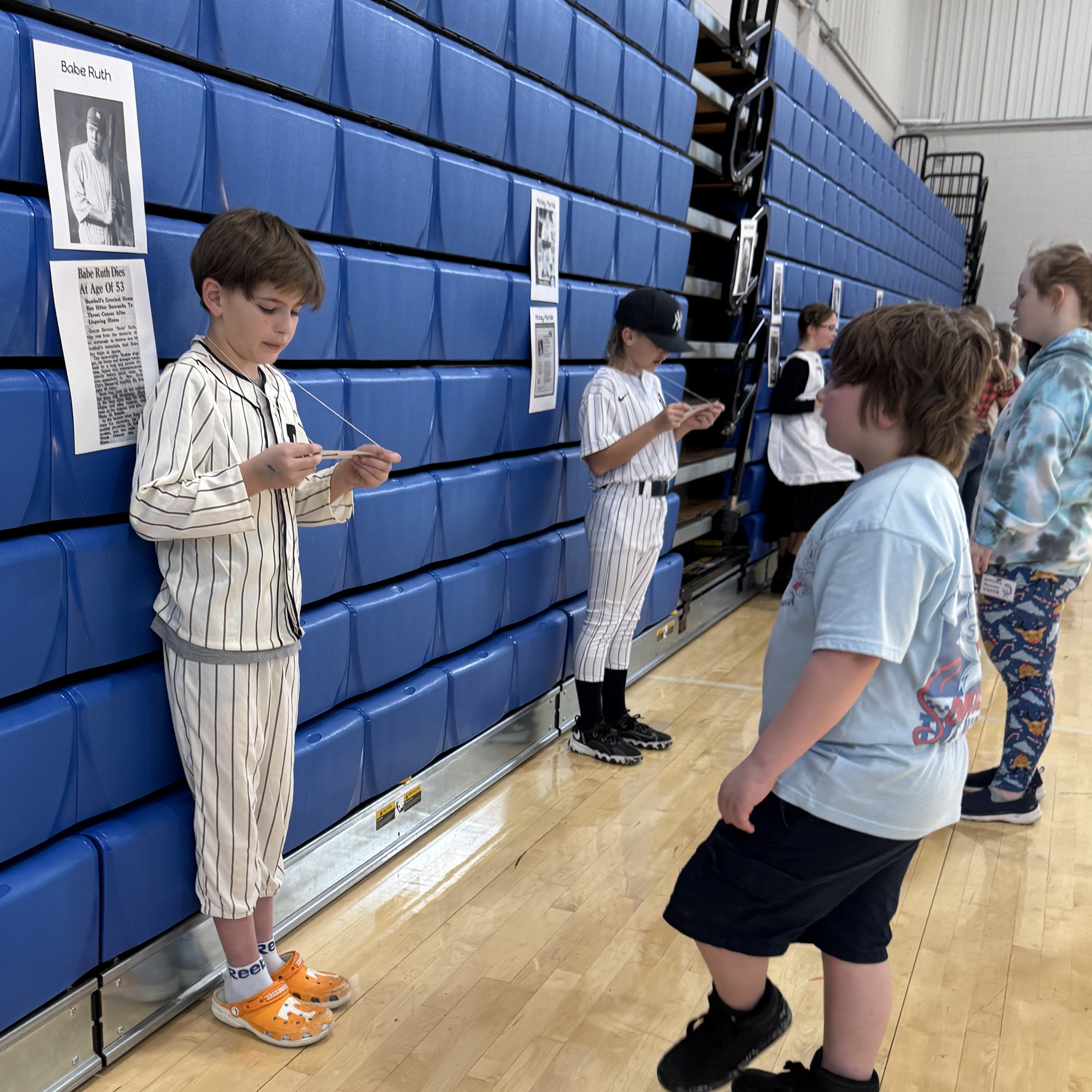 4th grade Wax Museum presentations