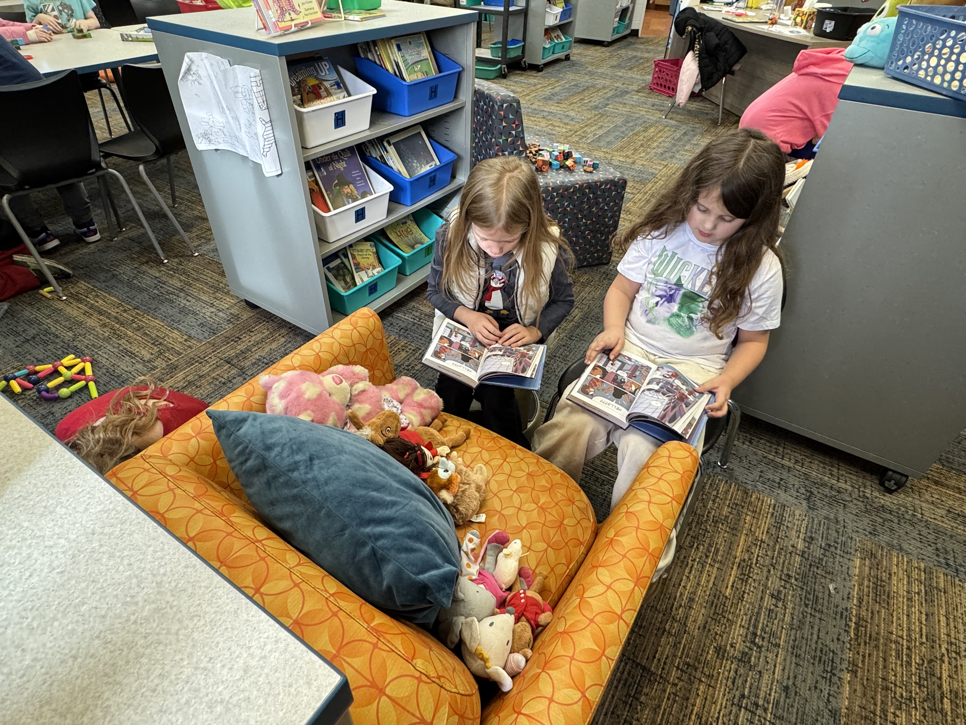 Students Reading