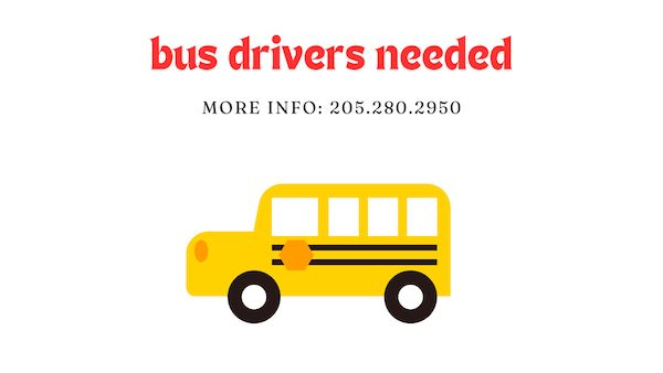 Bus drivers needed