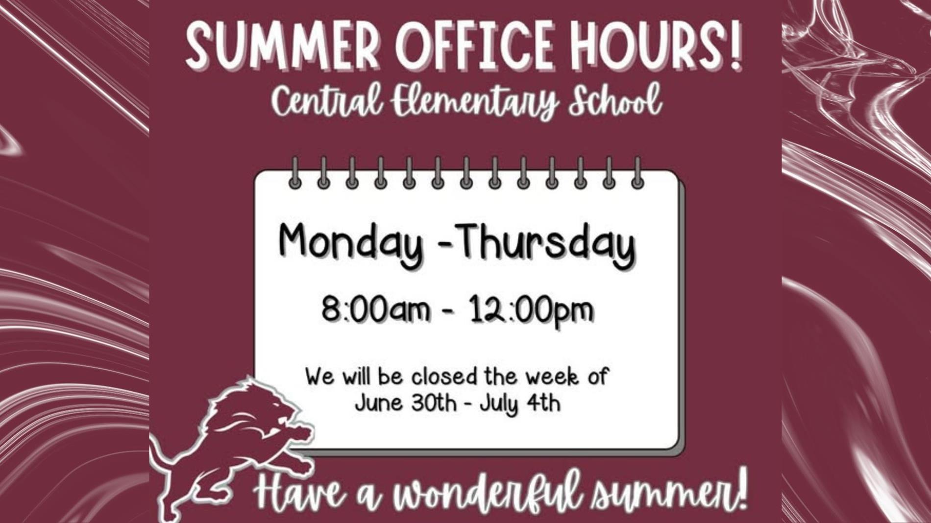 Summer Hours