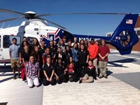 AOHS Students Visit UK Science Center