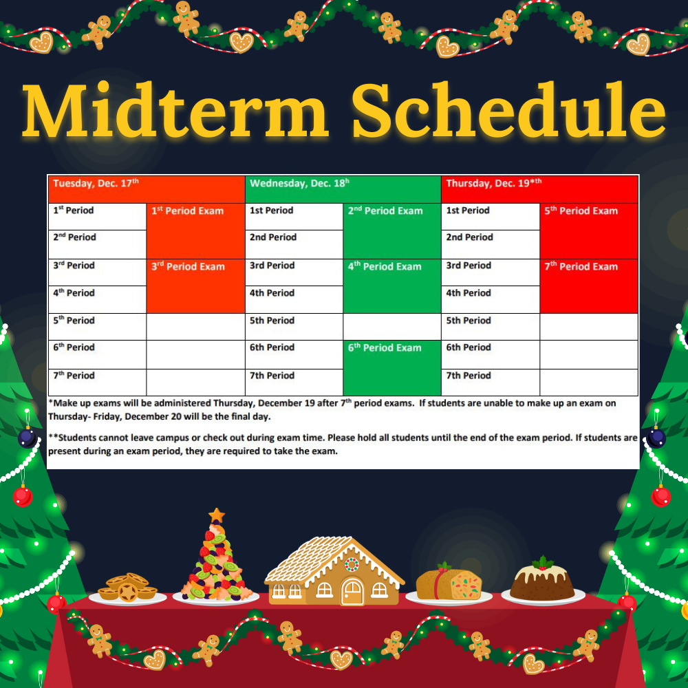 MidTerm Exam Schedule 