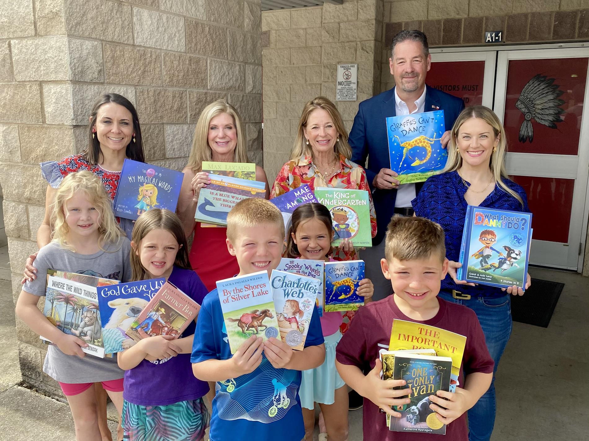 Ingram Elementary School accepts RWKC book donation