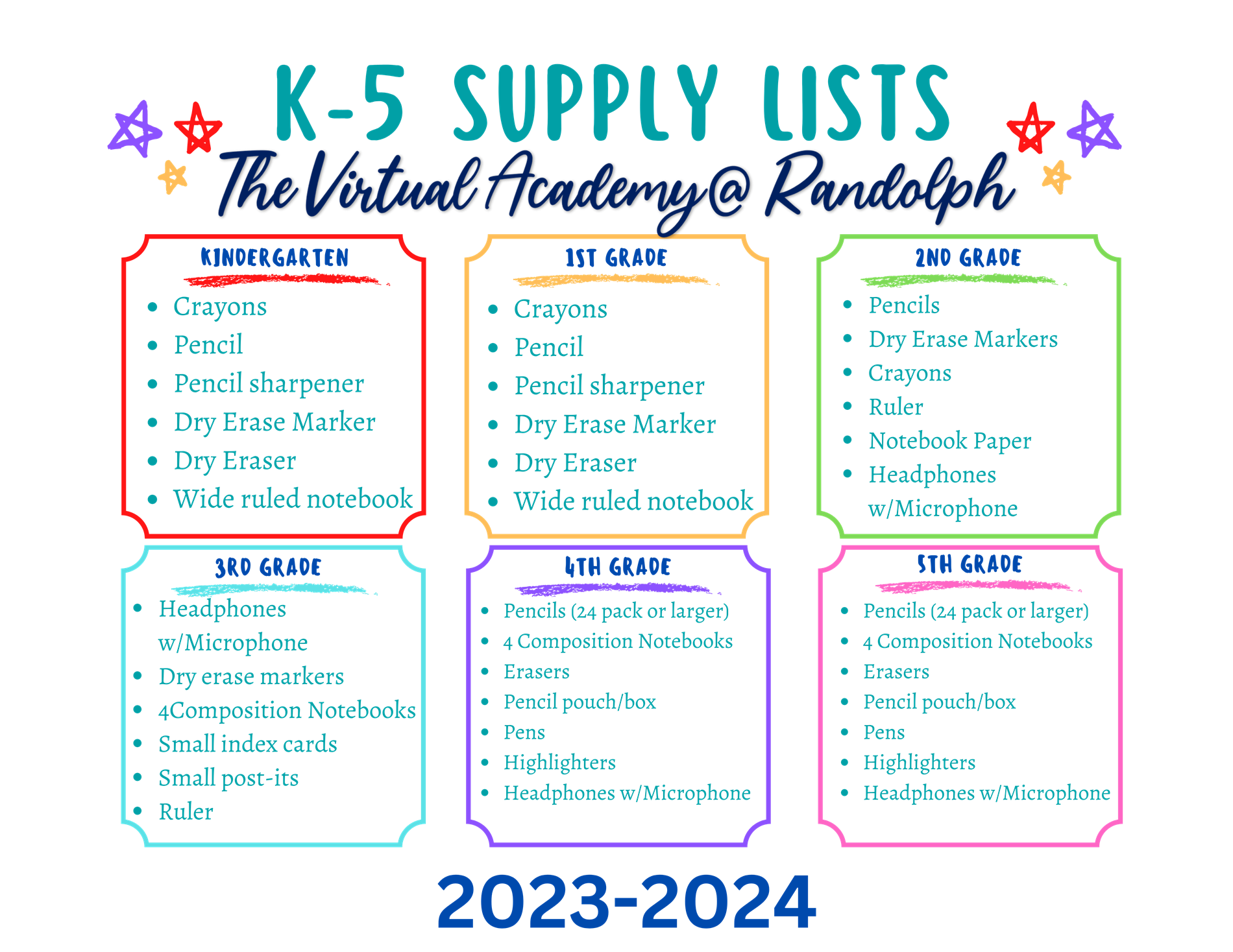 school-supply-lists