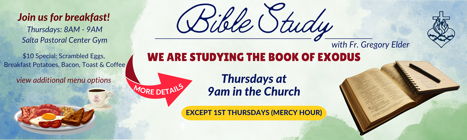 Bible Study Thursdays 9am