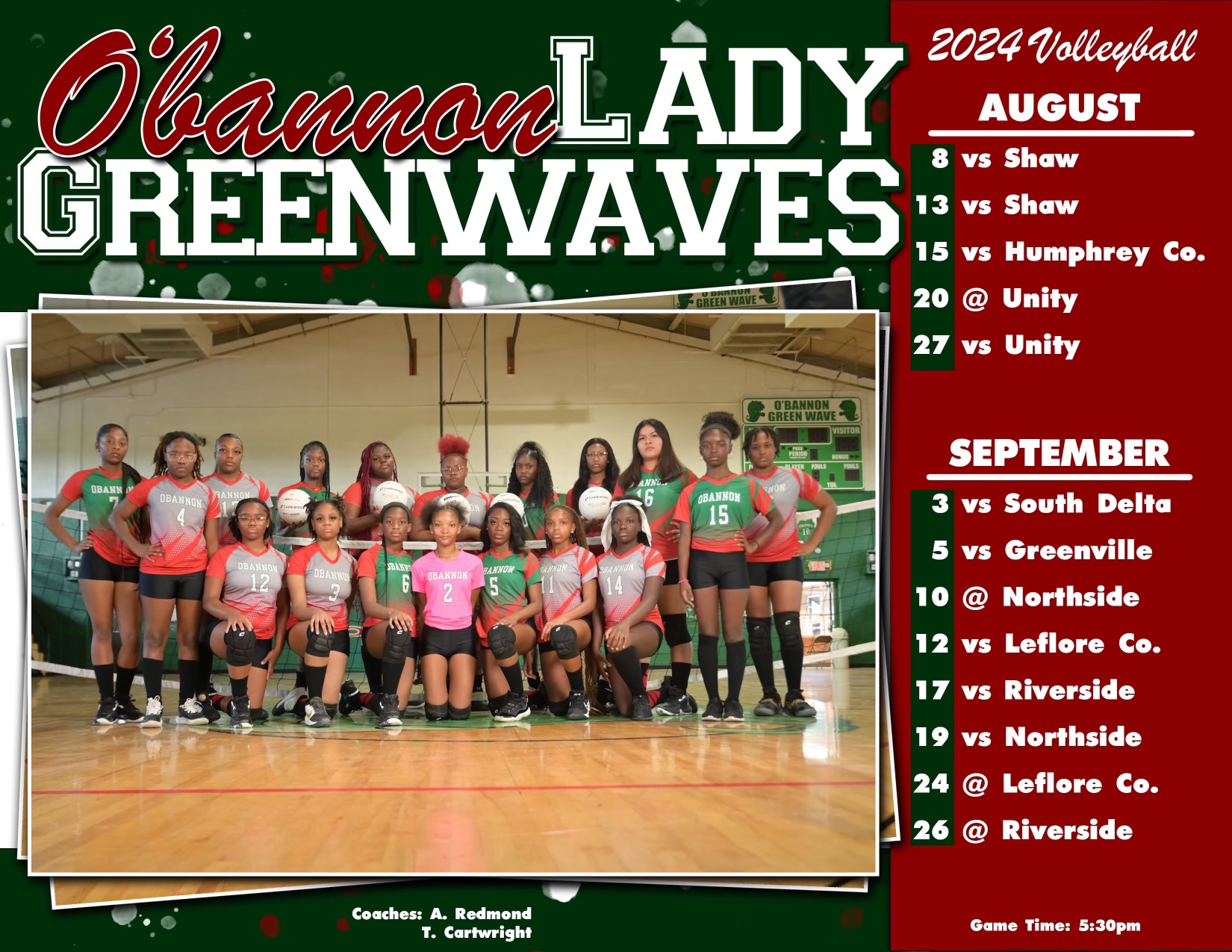 Volleyball Schedule