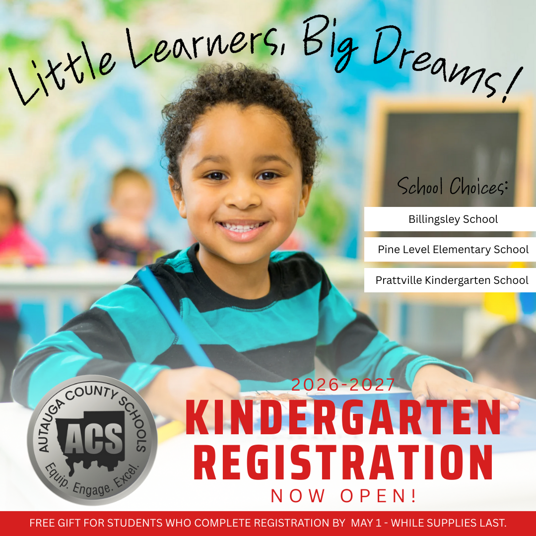 Kindergarten Enrollment for 2026-2027