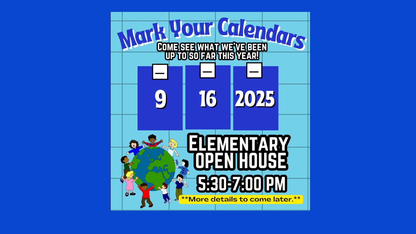 Elementary Open House