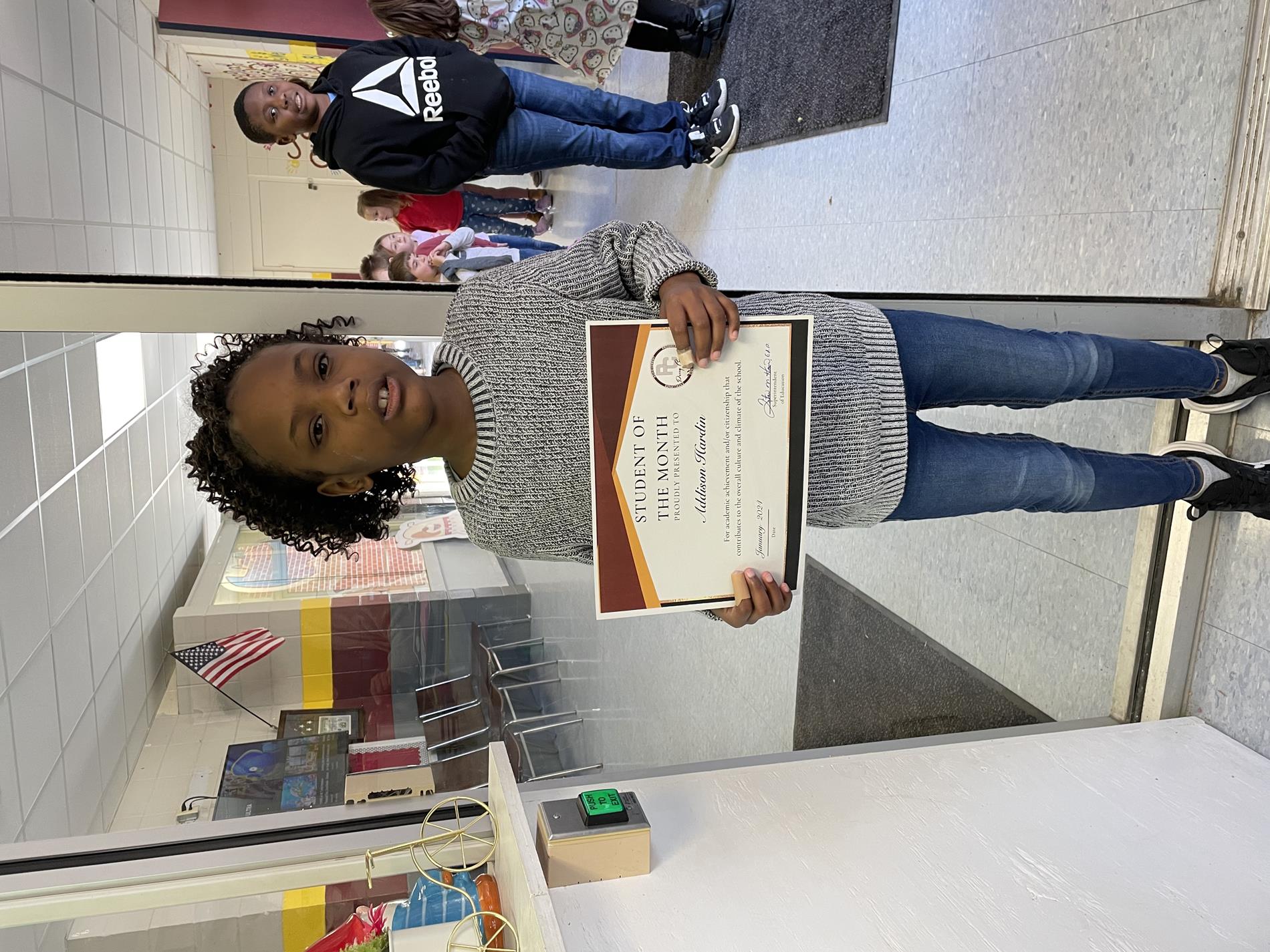 January Student of the Month