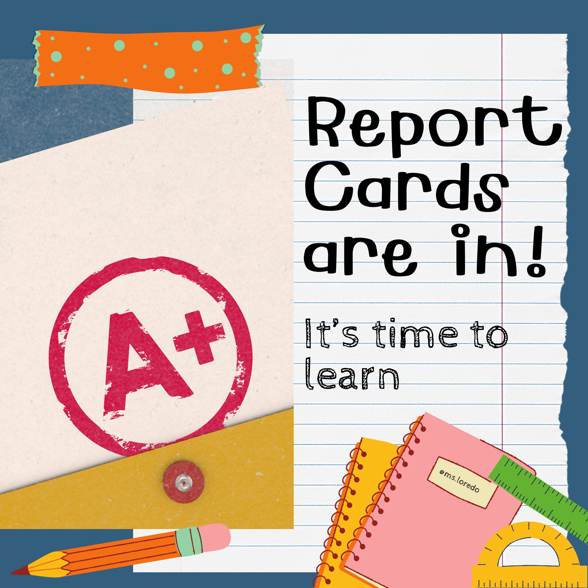 report card notice