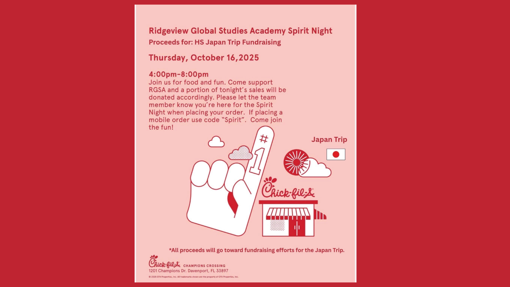 chickfila night flyer