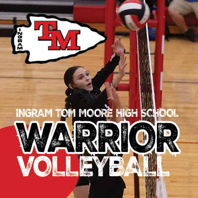 Ingram Tom Moore Girls Volleyball