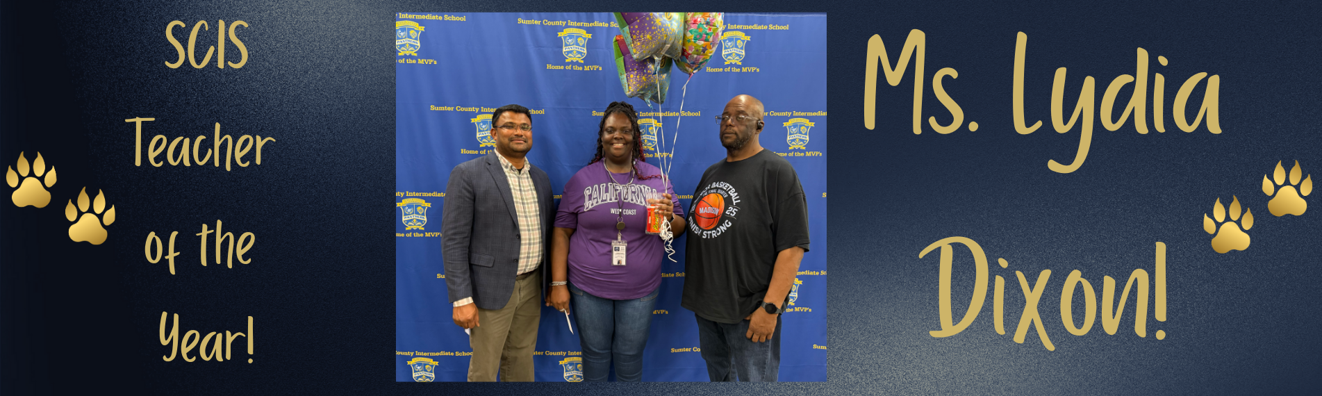 Teacher of the Year Lydia Dixon