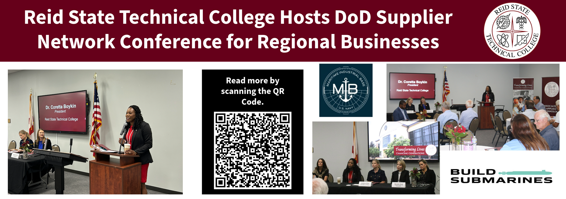 Reid State Technical College Hosts DoD Supplier Network Conference for Regional Businesses